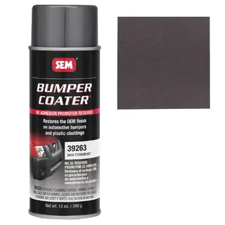SEM Bumper Coater, Dark Titanium Metallic, Aerosol