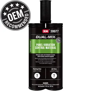 Matériau de contrôle des vibrations de panneaux SEM, 207 ml