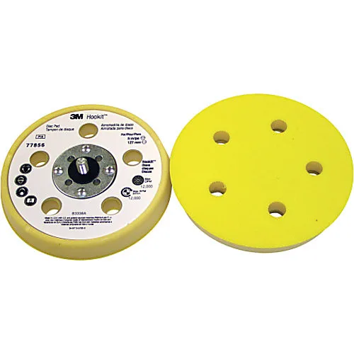Plateau de ponçage 3M Hookit 6 po, profil bas