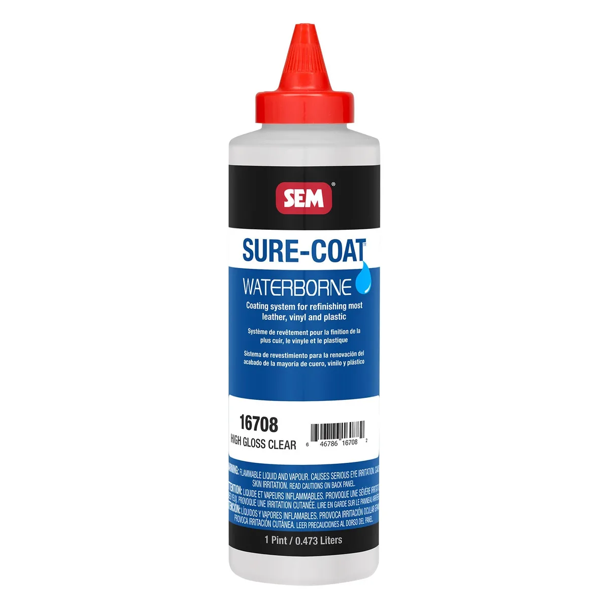 SEM High Gloss Clear, 473 ml