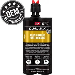 SEM Dual Mix Multi-Purpose Panel Adhesive, 207 ml Cartridge
