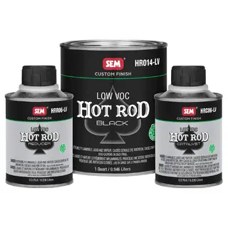 SEM Low VOC Hot Rod Black Paint Kit