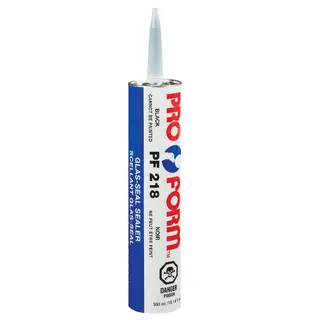 Scellant ProForm Glas-Seal noir, 300 ml