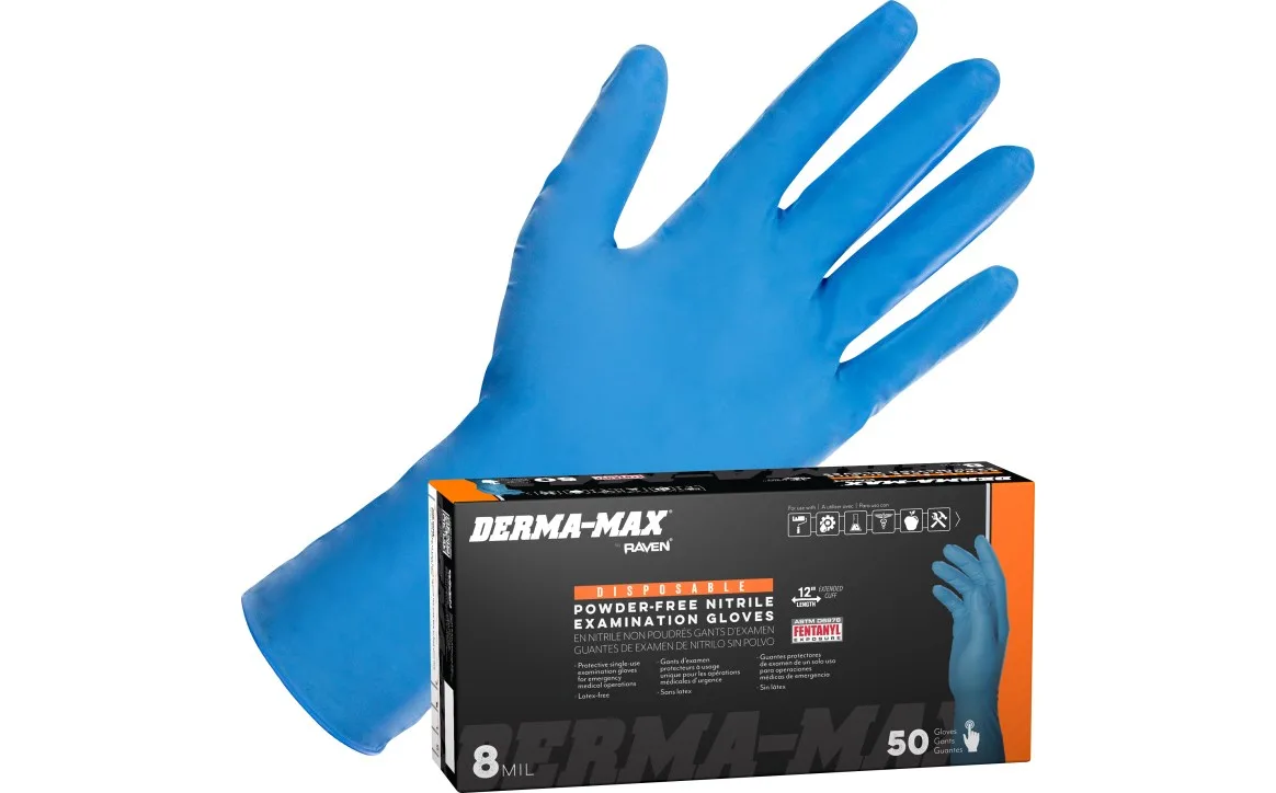 SAS Derma-Max Nitrile Disposable Gloves