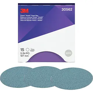 3M Trizact 443SA Foam Discs, 5000 Grit