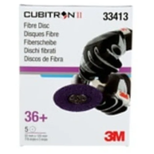 3M Cubitron Fibre Discs, 36 Grit, 7/8 in. Arbour