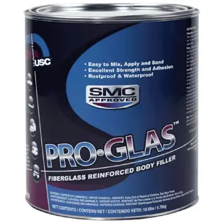 U.S. Chemical & Plastics Pro-Glas Fibreglass Filler, 3.78 L