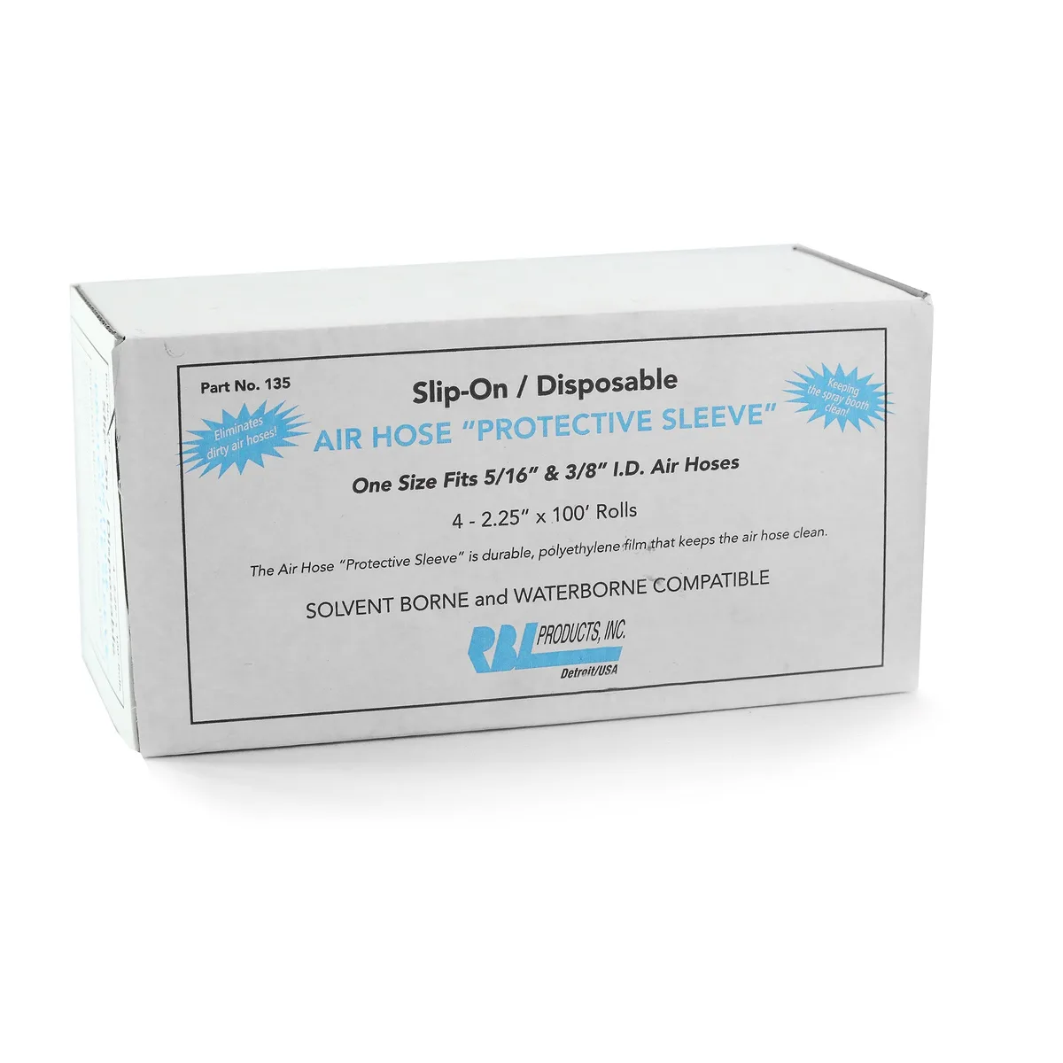 Gaine de protection RBL pour boyau à air, 2,25 po x 100 pi