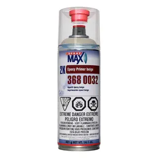 Apprêt époxy 2K SprayMax Rust Cure en aérosol 401 g, beige