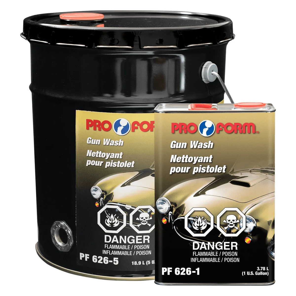 Solvant de nettoyage de pistolet ProForm, 18,9 L