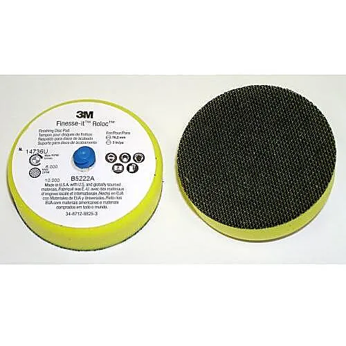 Tampon d'interface de polissage 3M Roloc, 3 po