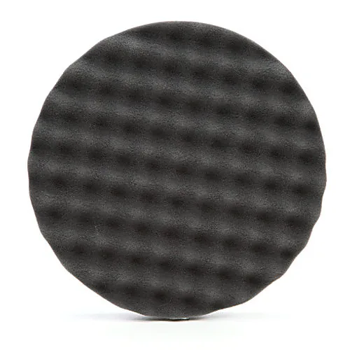3M Perfect-It Black Foam Polishing Pad, 8 in., Hook & Loop