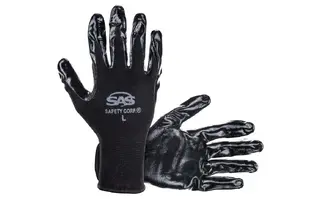 Gants SAS en nylon sans couture, paume enduite