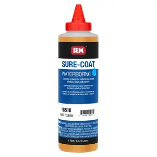 SEM Sure-Coat Waterborne Colour, Indo Yellow, 473 ml