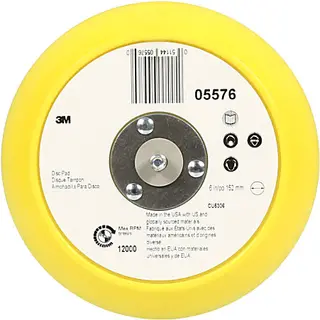3M Stikit 6 in. PSA Disc Pad, 5/16-24