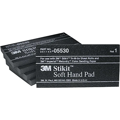 3M Soft Sponge Pads, 2.75 x 5 in., for Hand Sanding