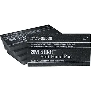 3M Soft Sponge Pads, 2.75 x 5 in., for Hand Sanding