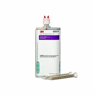 3M Automix SMC & Fibreglass Adhesive, 90 min, 400 ml, Black