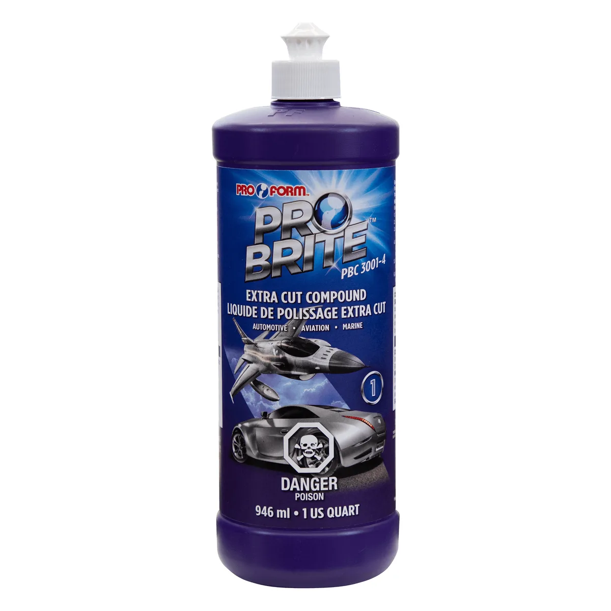 Composé de polissage ProForm Extra Cut, 946 ml