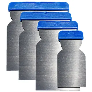FBS Metal Body Filler Spreaders, Set of 4 Widths