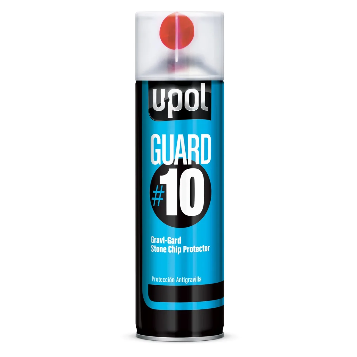 U-POL Gravi-Guard GUARD#10 Grey Chip Protector, 450 ml Aerosol