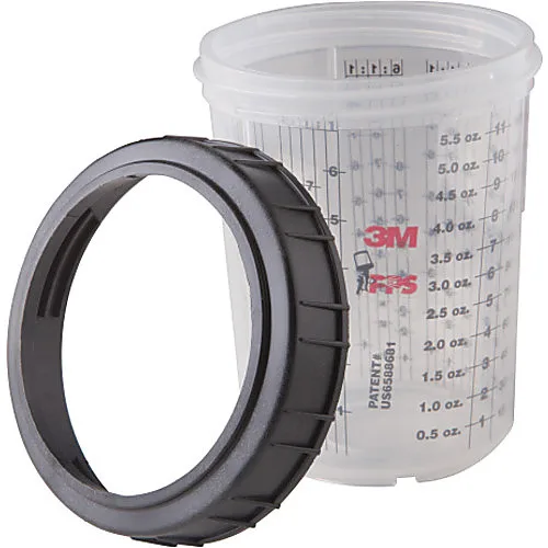 3M PPS 177 ml Cups & Collars, Pack of 2