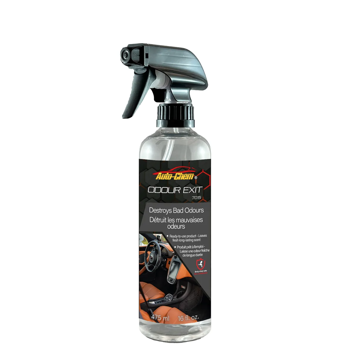 Éliminateur d'odeurs en vaporisateur Auto-Chem Odour Exit, 500 ml