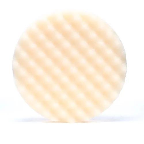 3M Perfect-It Waffle Foam Compounding Pad, White, 8 in.