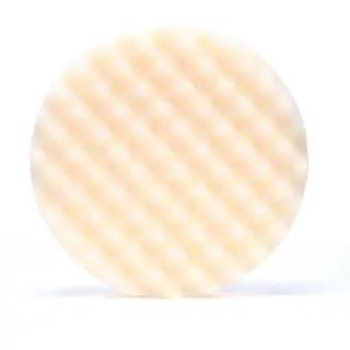 Tampon de lustrage en mousse gaufrée 3M Perfect-It, blanc, 8 po