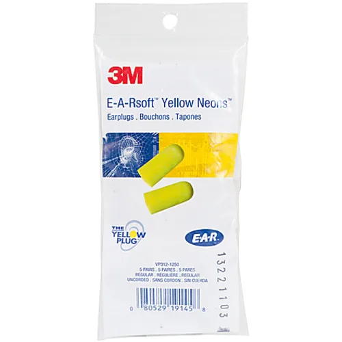 3M E-A-R Soft Neon Uncorded Ear Plugs