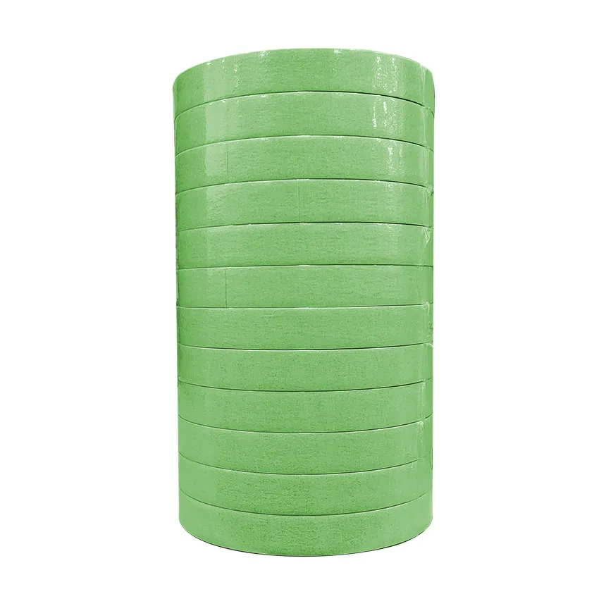 Ruban à masquer vert 3M Scotch 233+, 3/4 po (caisse de 48)