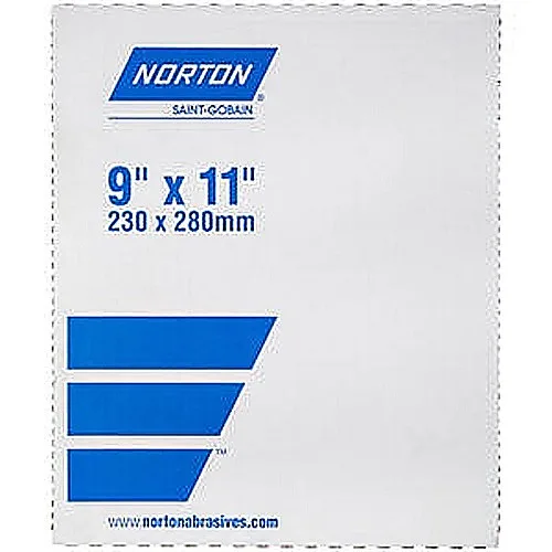 Feuilles abrasives hydrofuges Norton Black Ice 9 x 11 po, grain P240