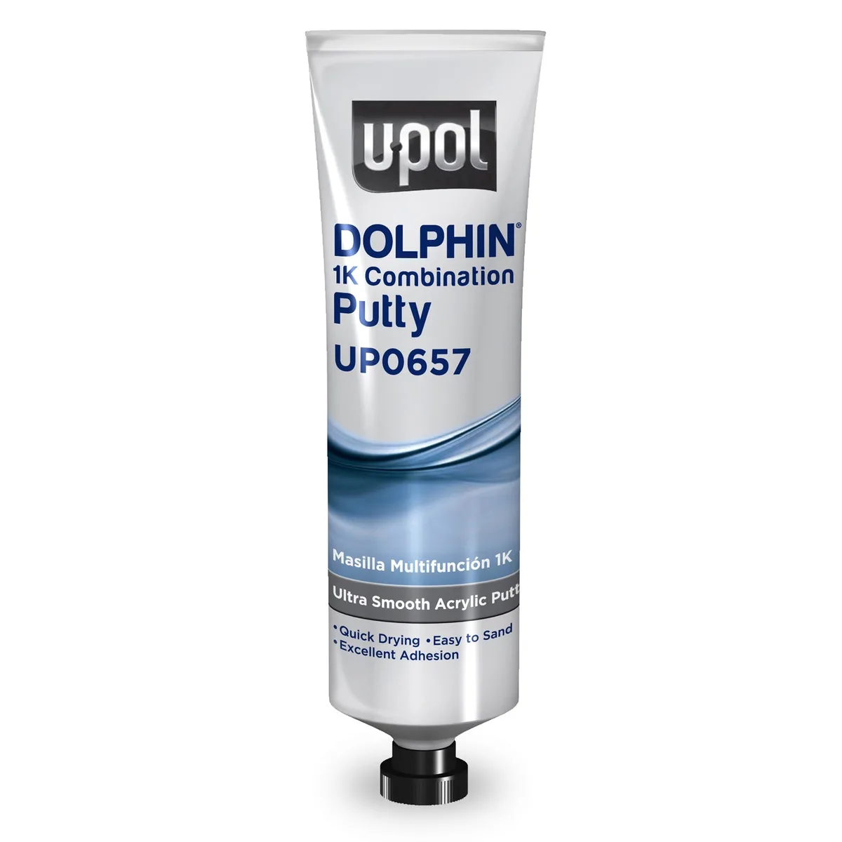 Mastic de finition U-POL Dolphin Combination 1K, tube de 200 g