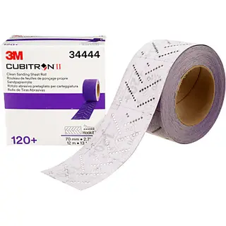 Rouleau abrasif 3M Cubitron II Clean Sanding 70 mm x 12 m, grain P120