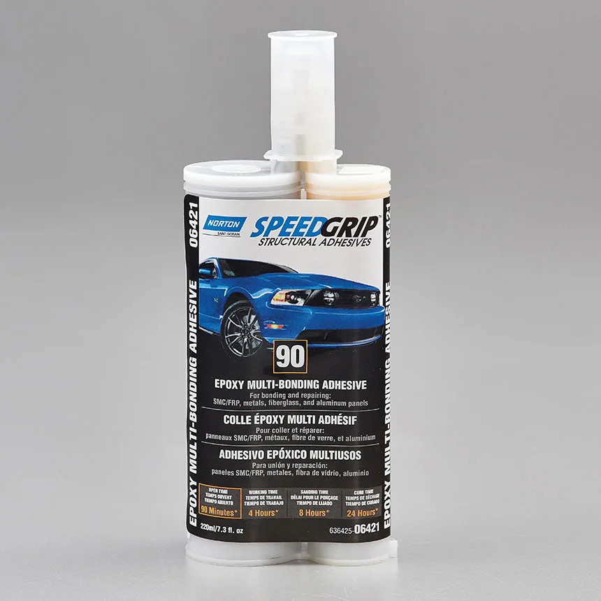 Norton SpeedGrip Black Epoxy Multi-Bond Adhesive, 220 ml