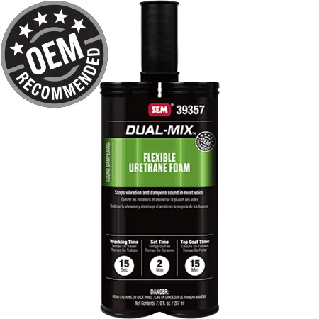 SEM Dual Mix Flexible Urethane Foam, 207 ml Cartridge