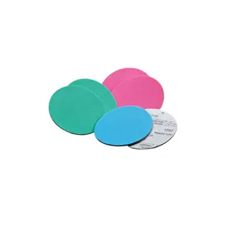 Disques de finition Norton Ice Q255 verts sur mousse, grain P3000