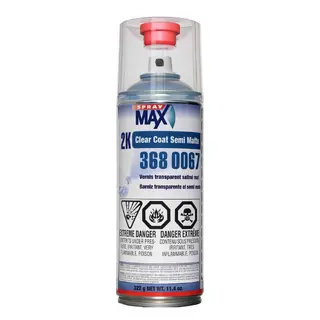 Vernis semi-mat 2K SprayMax, aérosol 400 ml