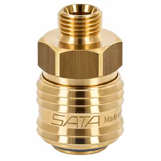 SATA 1/4 in. Quick Coupling, Male Thread