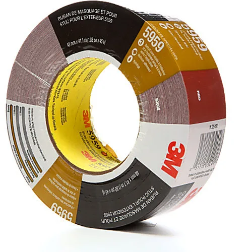Ruban en toile (duct tape) 3M, couleurs assorties