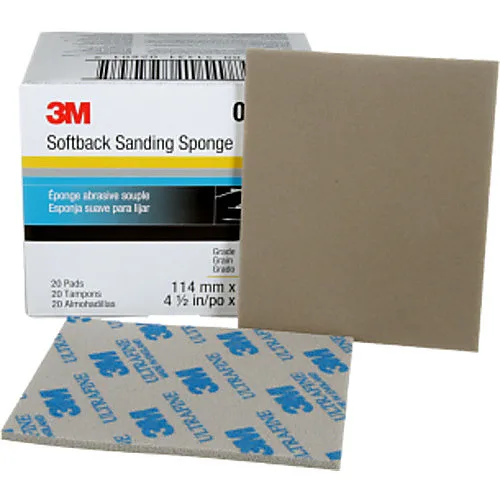 Éponges abrasives souples 3M Ultrafine 4,5 x 5,5 po