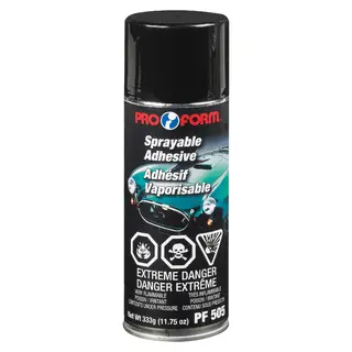 Adhésif en aérosol ProForm pour vinyle, cuir, tissu et plastique, 333 g