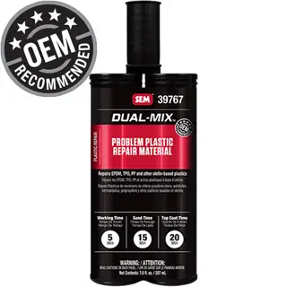 SEM Problem Plastic Repair Material, 207 ml Cartridge