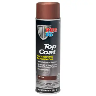 POR-15 Top Coat Aerosol, 397 g, Red Oxide