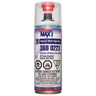 Peinture de finition 2K SprayMax lustrée en aérosol