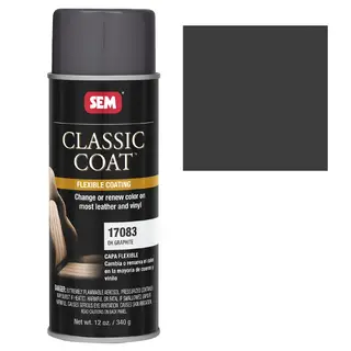 SEM Classic Coat Dark Graphite Flexible Paint, Aerosol