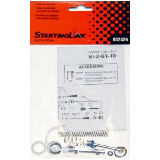 DeVilbiss Detail Gun Repair Kit